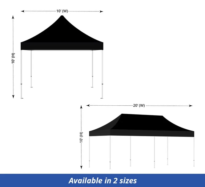 Black Canopy Tent (Topper+ Frame) 7