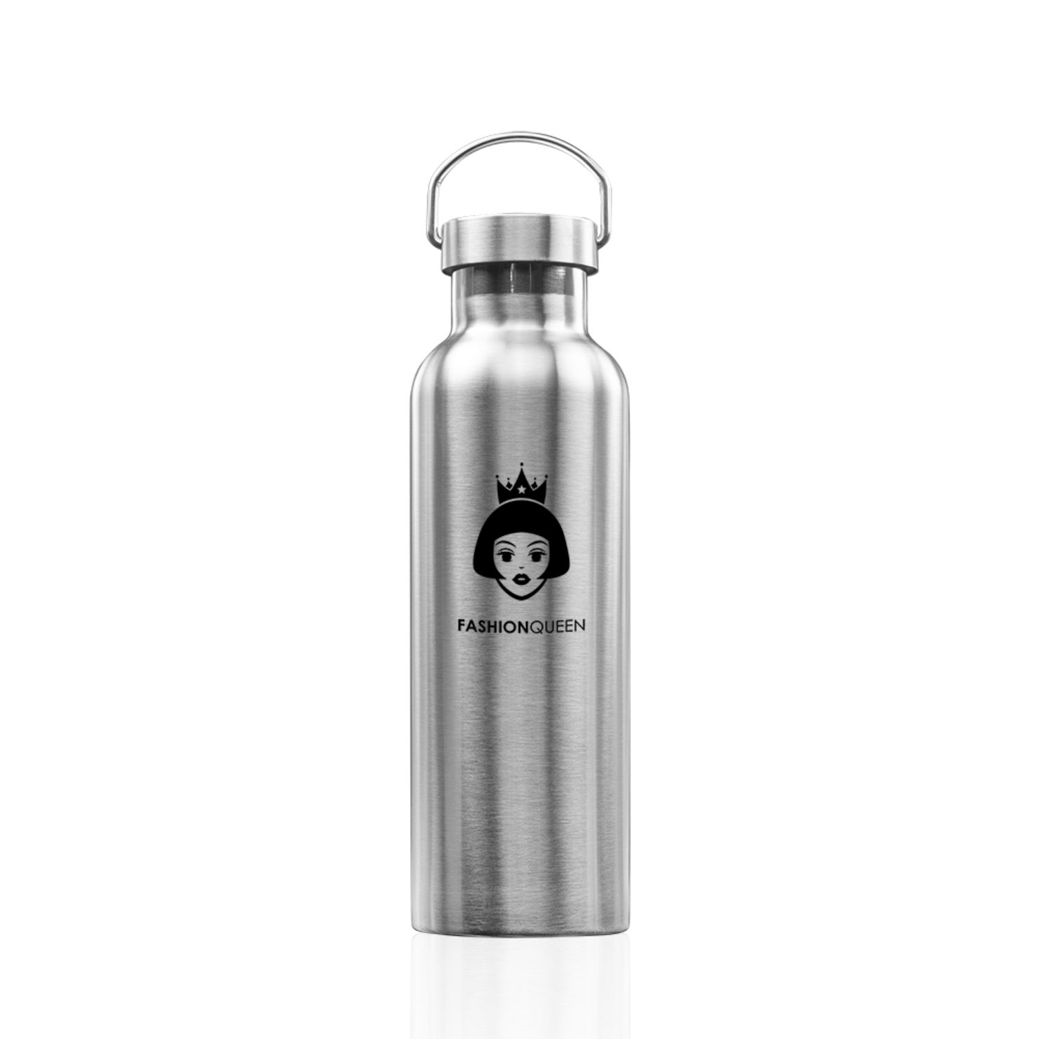 25 oz. Stainless Steel Canteen Water Bottles w/ Handle, custom water bottle with logo imprint 2