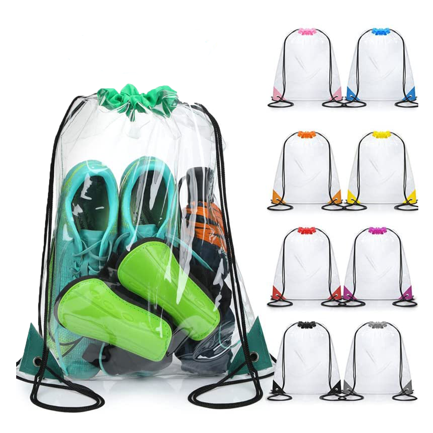 Transparent Drawstring Bag 1