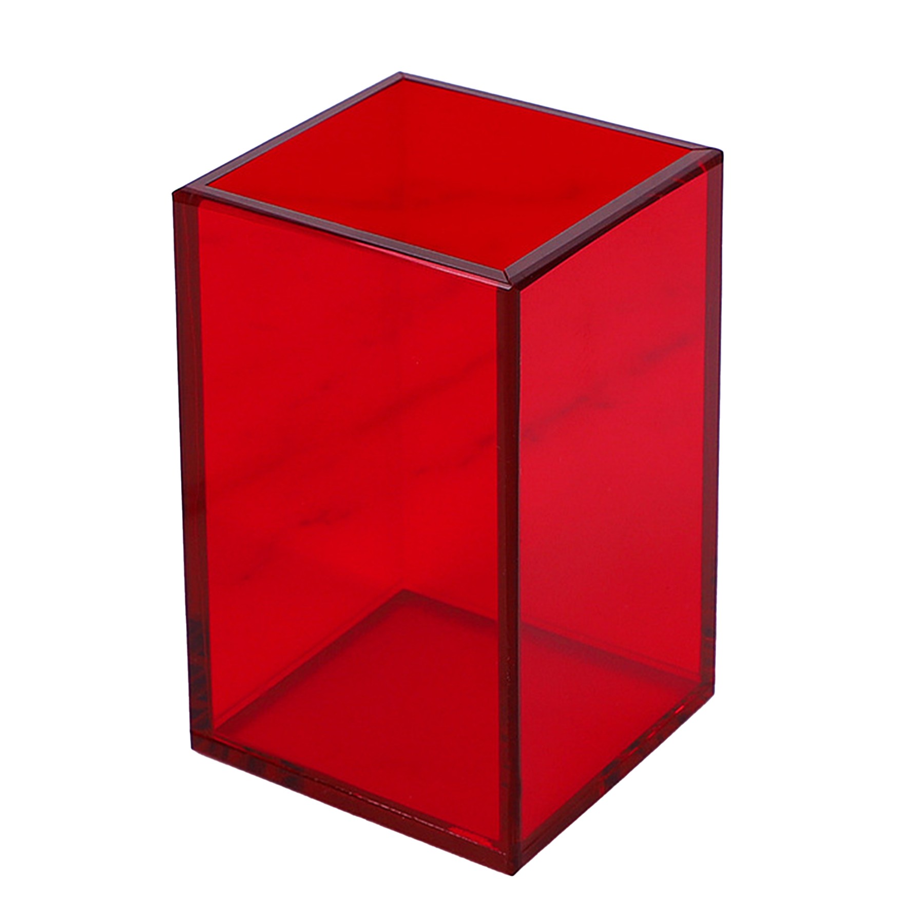 Acrylic Transparent Colorful Pen Holder 5