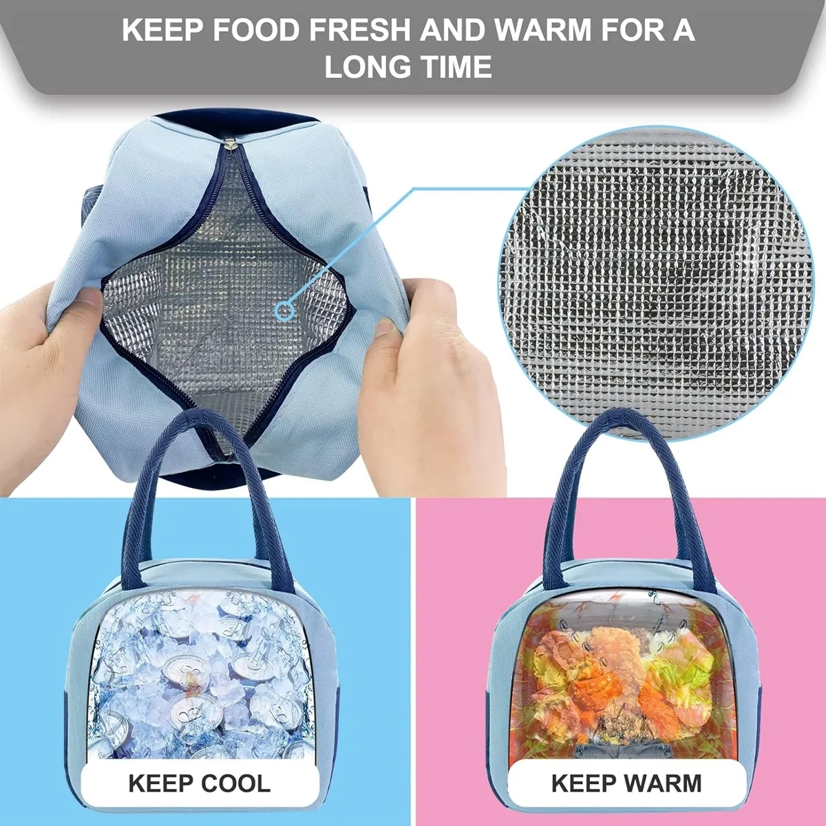 Colorful Lunch Cooler Bag 4