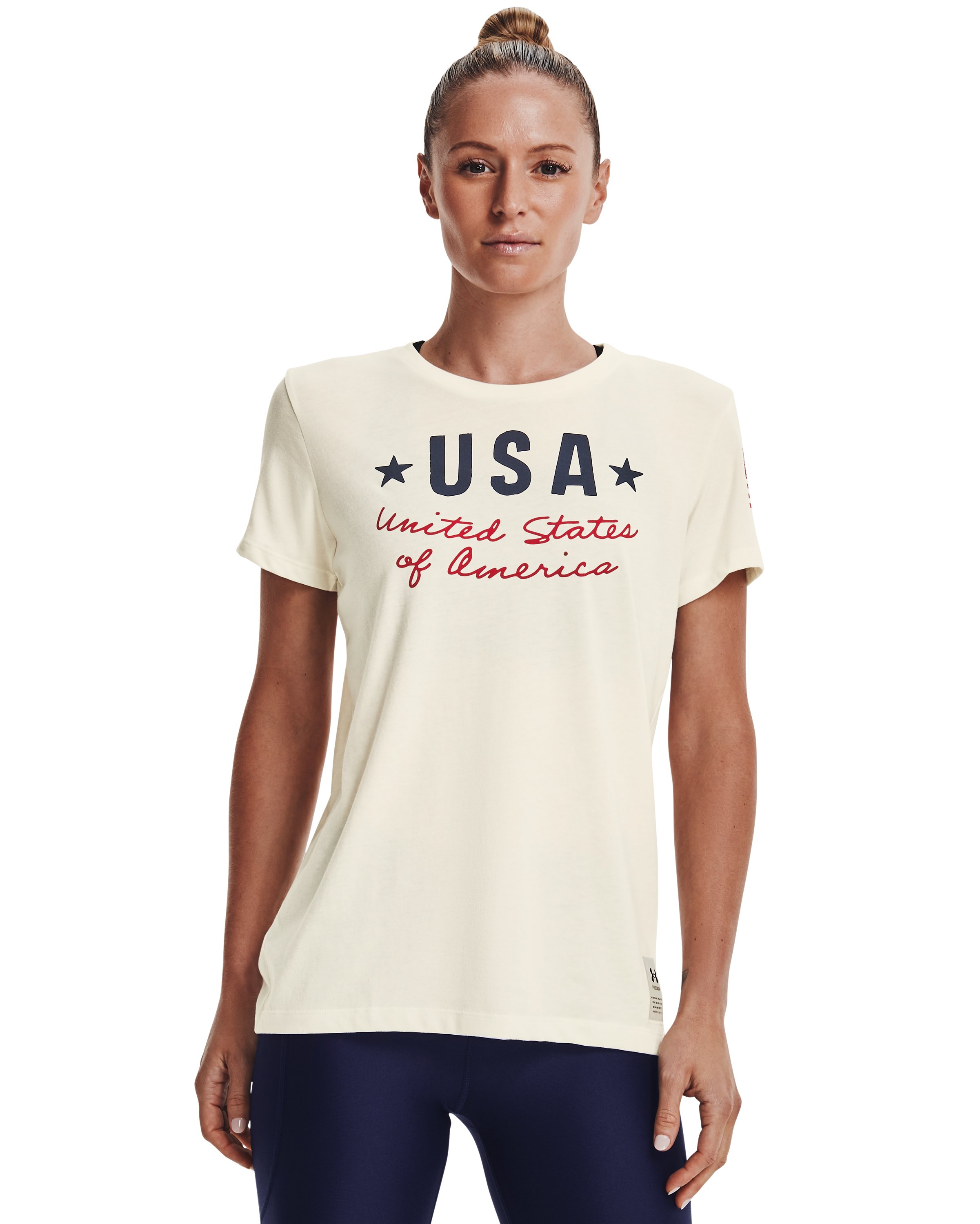 Women's UA Freedom USA T-Shirt  1