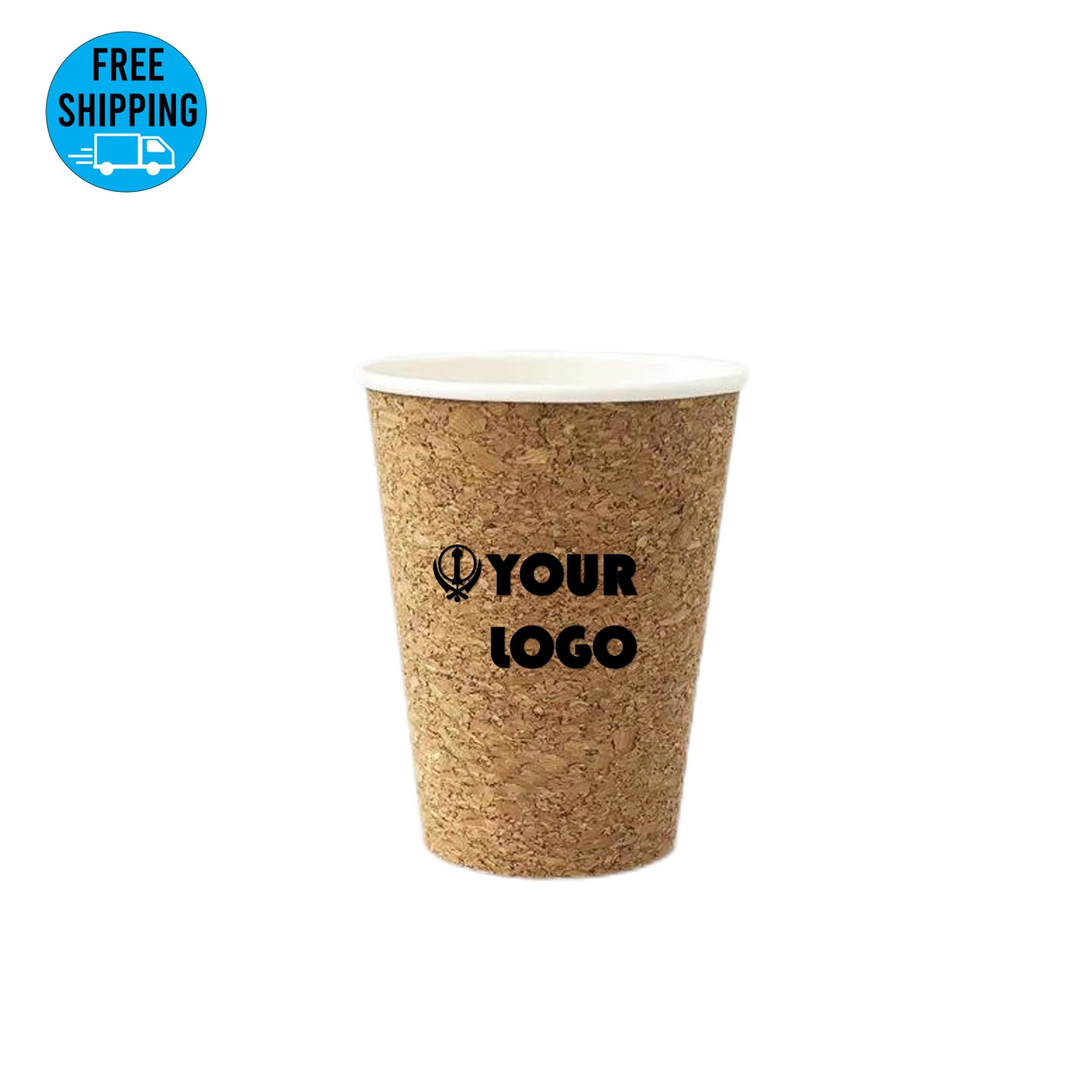 12oz cork disposable Paper Coffee Cup 5