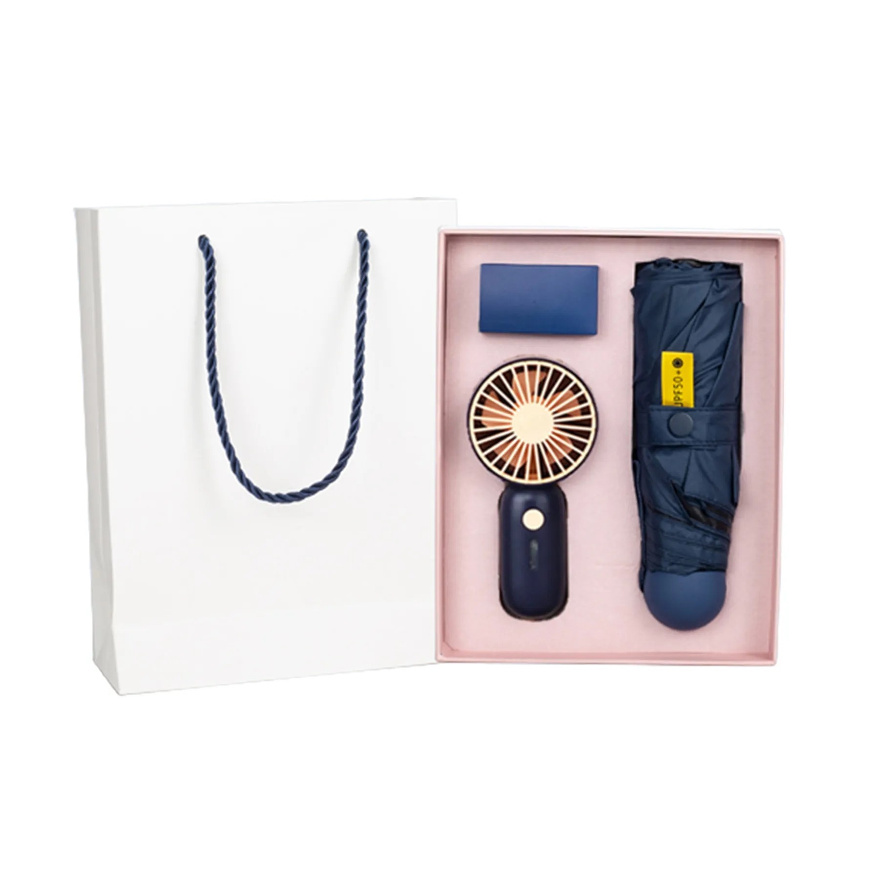 Hand Electric Fan Umbrella Gift Set 2