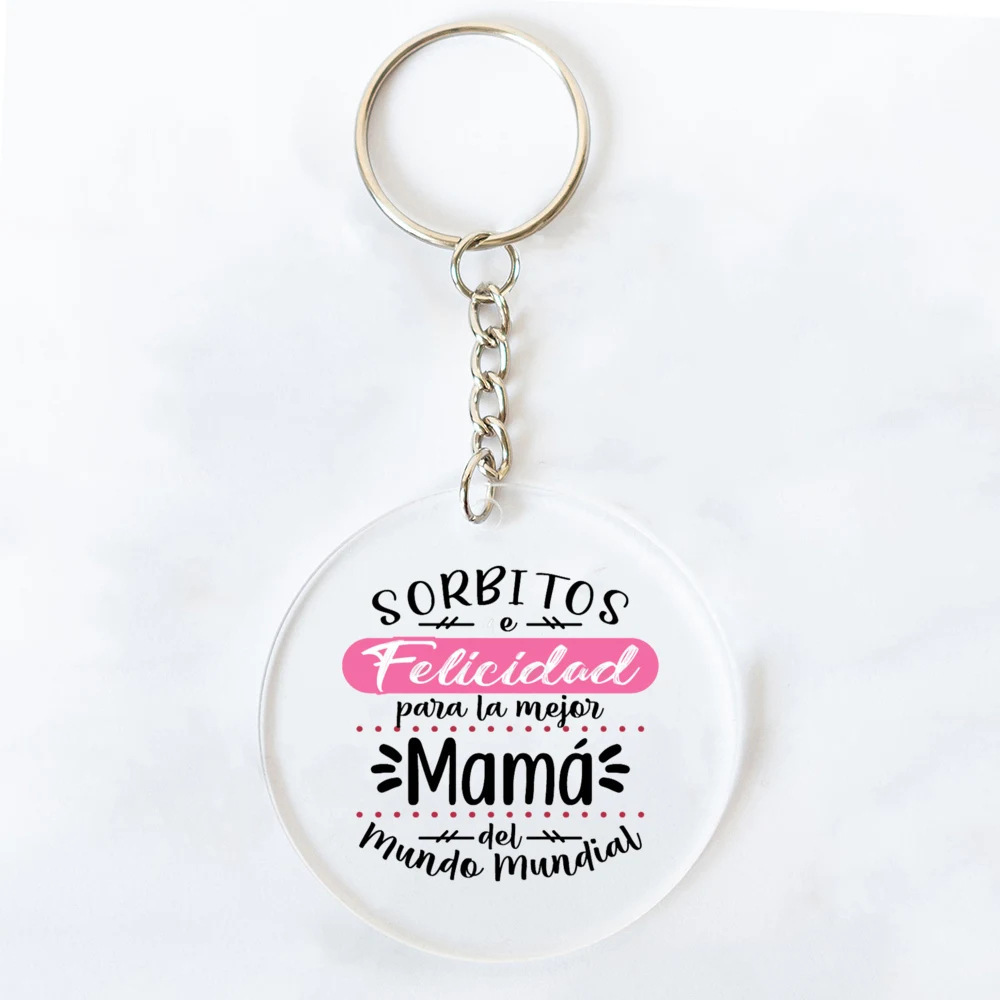Custom-Shape Acrylic Keychain 8