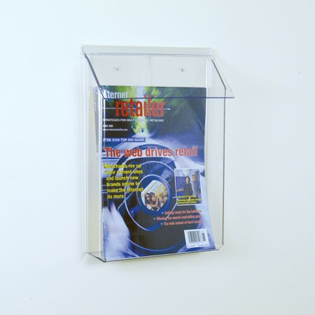 Exterior Pocket Pamphlet Dispenser 8 5w