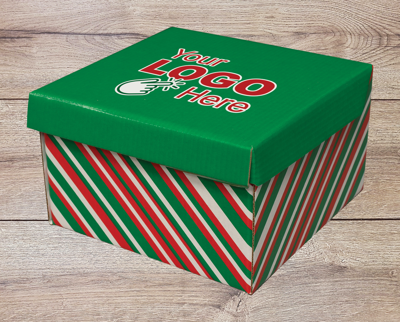 6" x 6" x 4" - Fold Above E-Flute Box 1