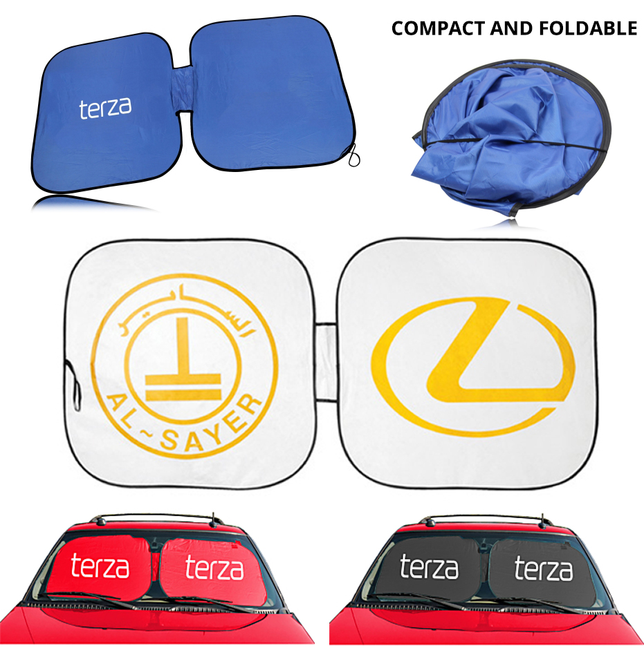 Square Panel Windshield Sun Shade 4