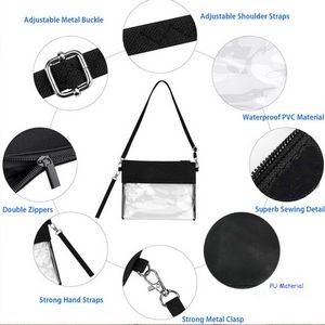Clear Shoulder Tote Bag 2