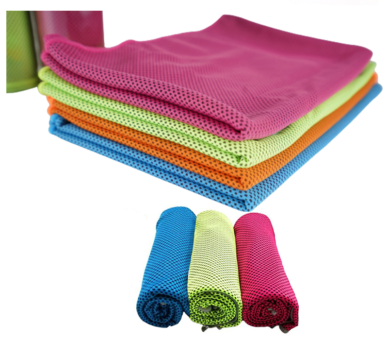 Fiber Cation Cooling Towel - Plastic Bottle 11