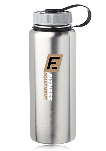 34 oz. Stainless Steel Sports Bottles with Lid, custom water bottle with logo imprint 13