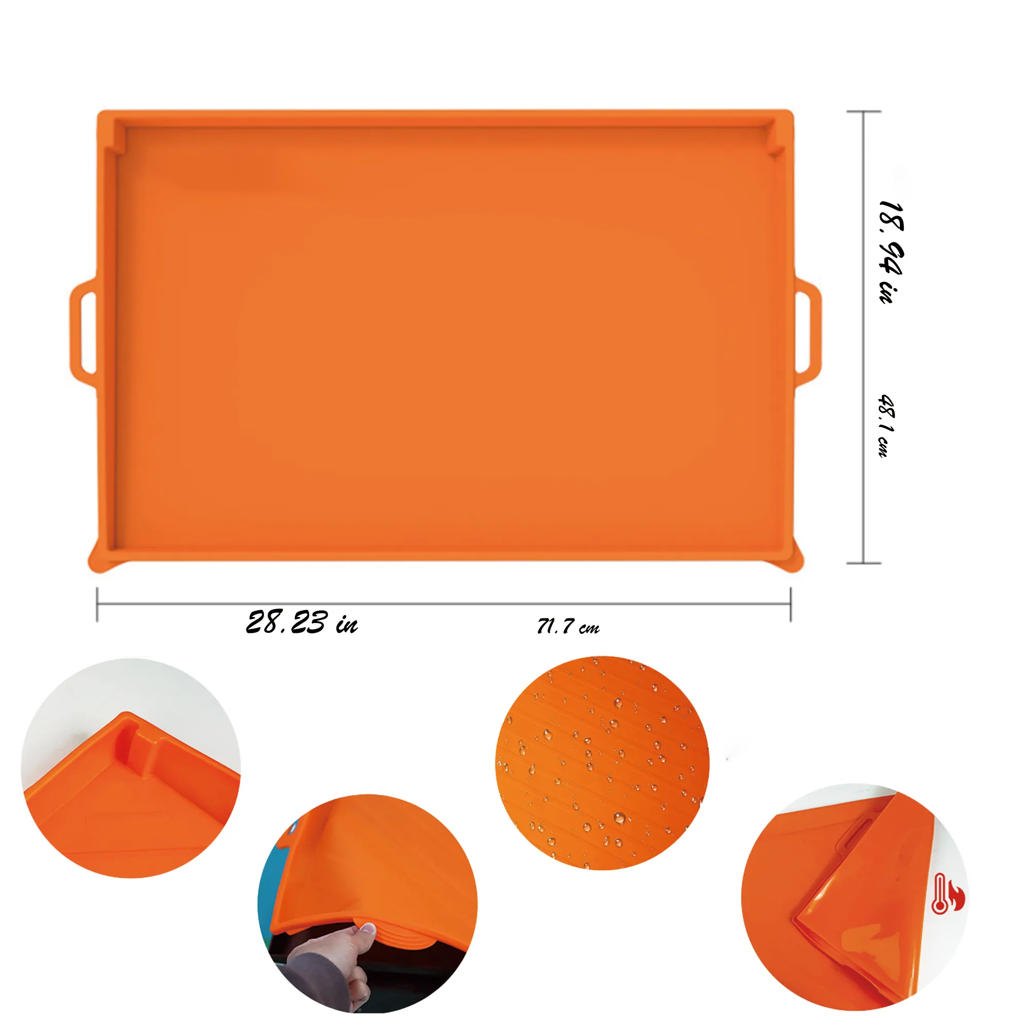 Outdoor Camping Silicone Grill Mat Protector 2