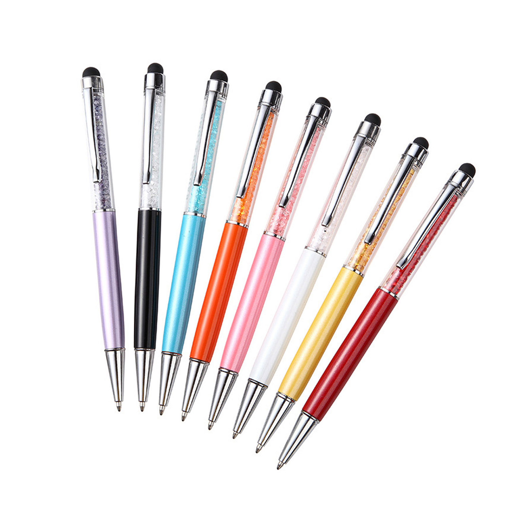 Crystal Twist Ballpoint Stylus Pen 2