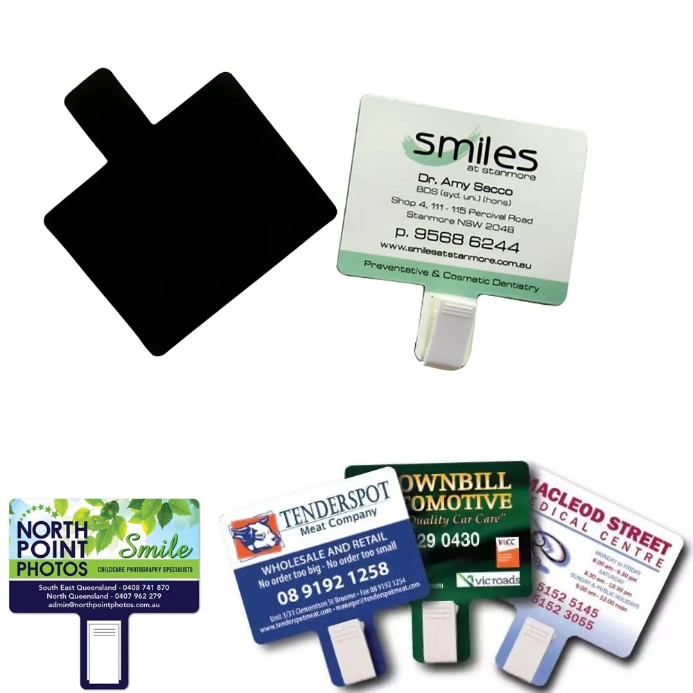 Business Card Clip Fridge Magnet 2