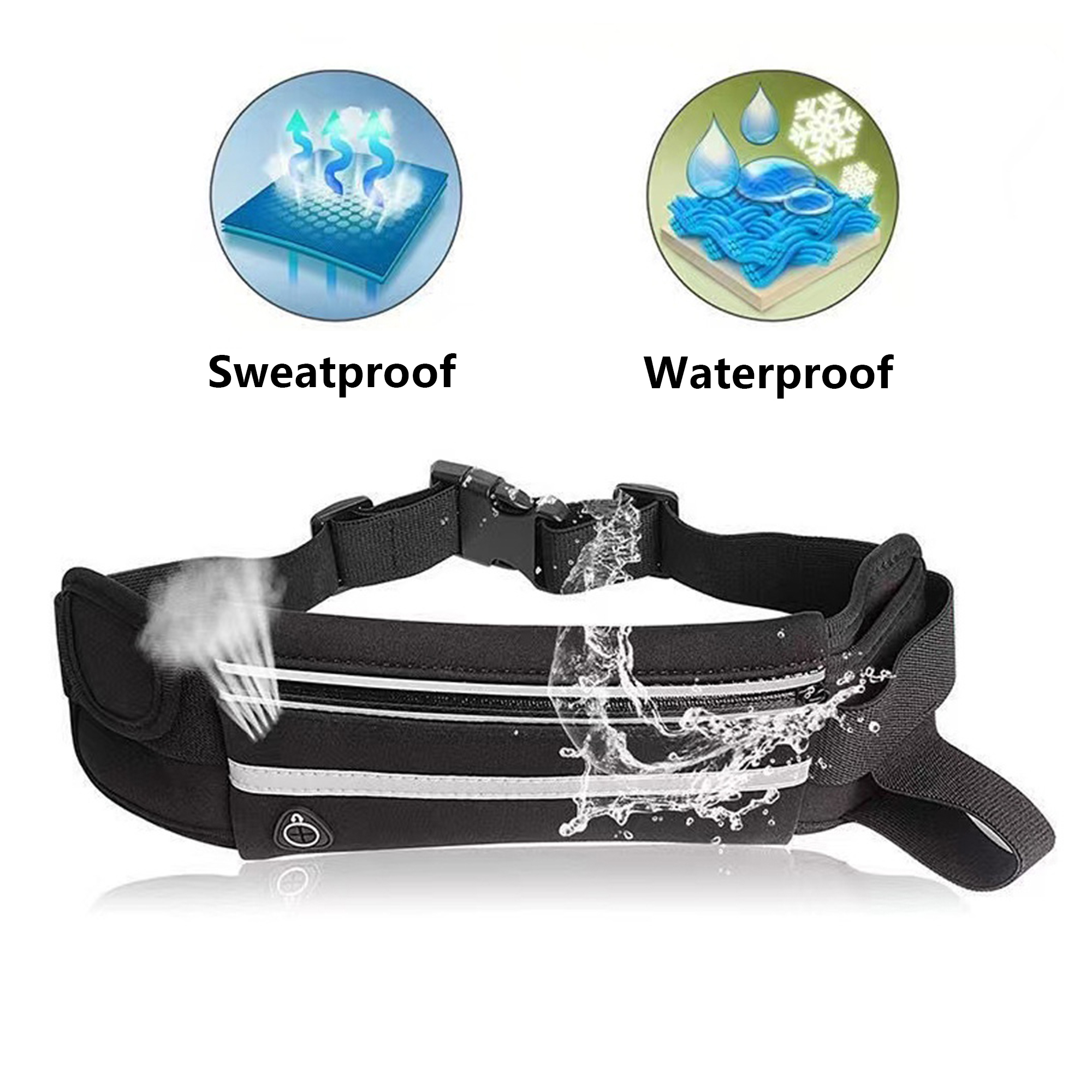 Waist Packs With Water Bottle Holder 8