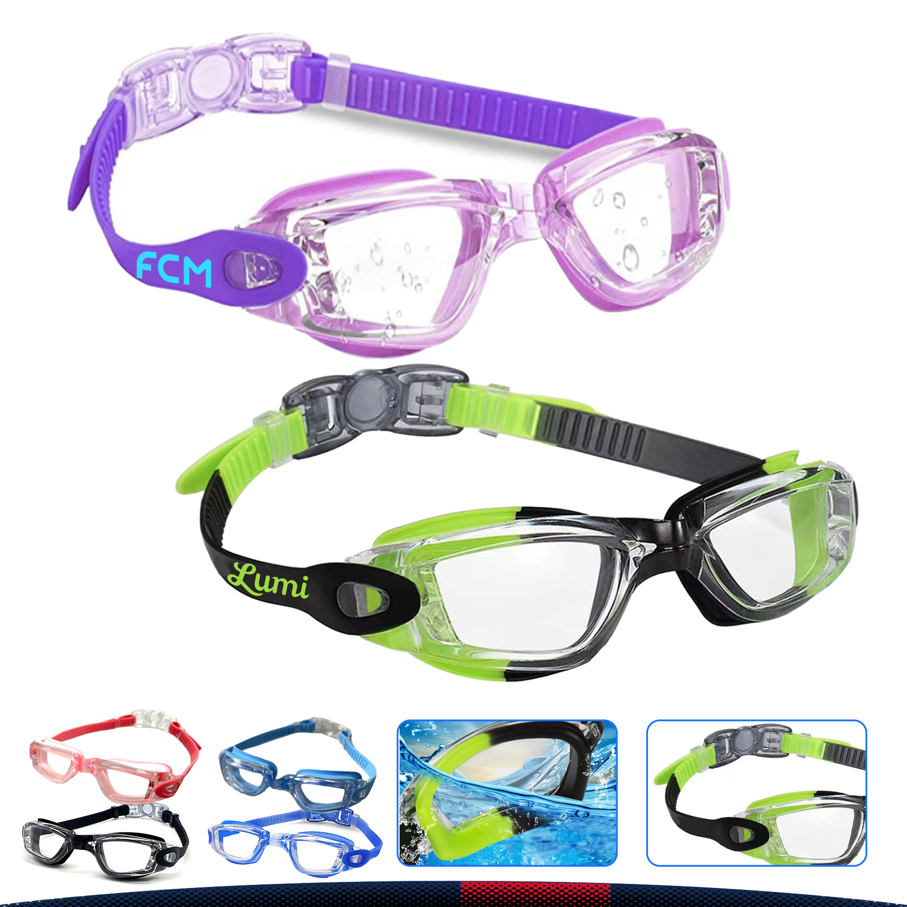 Dixton Kids Swimming Goggles 5