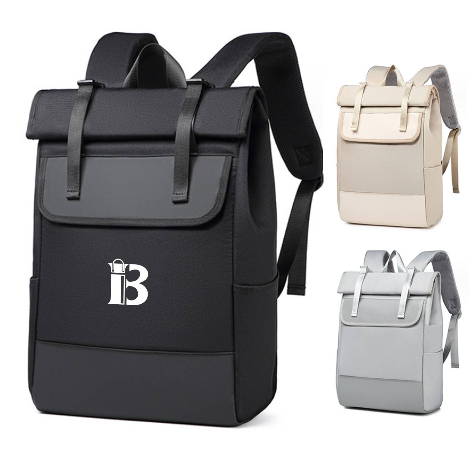 Large Capacity Travel Polyester Backpack 1