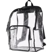 Lucent Deluxe Clear PVC Backpack 15