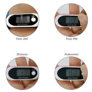 Sports Bracelet Watch With Pedometer Digital Display And Adjustable Band 20