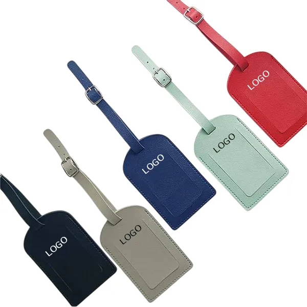 Personalized Leather Luggage Tag 5