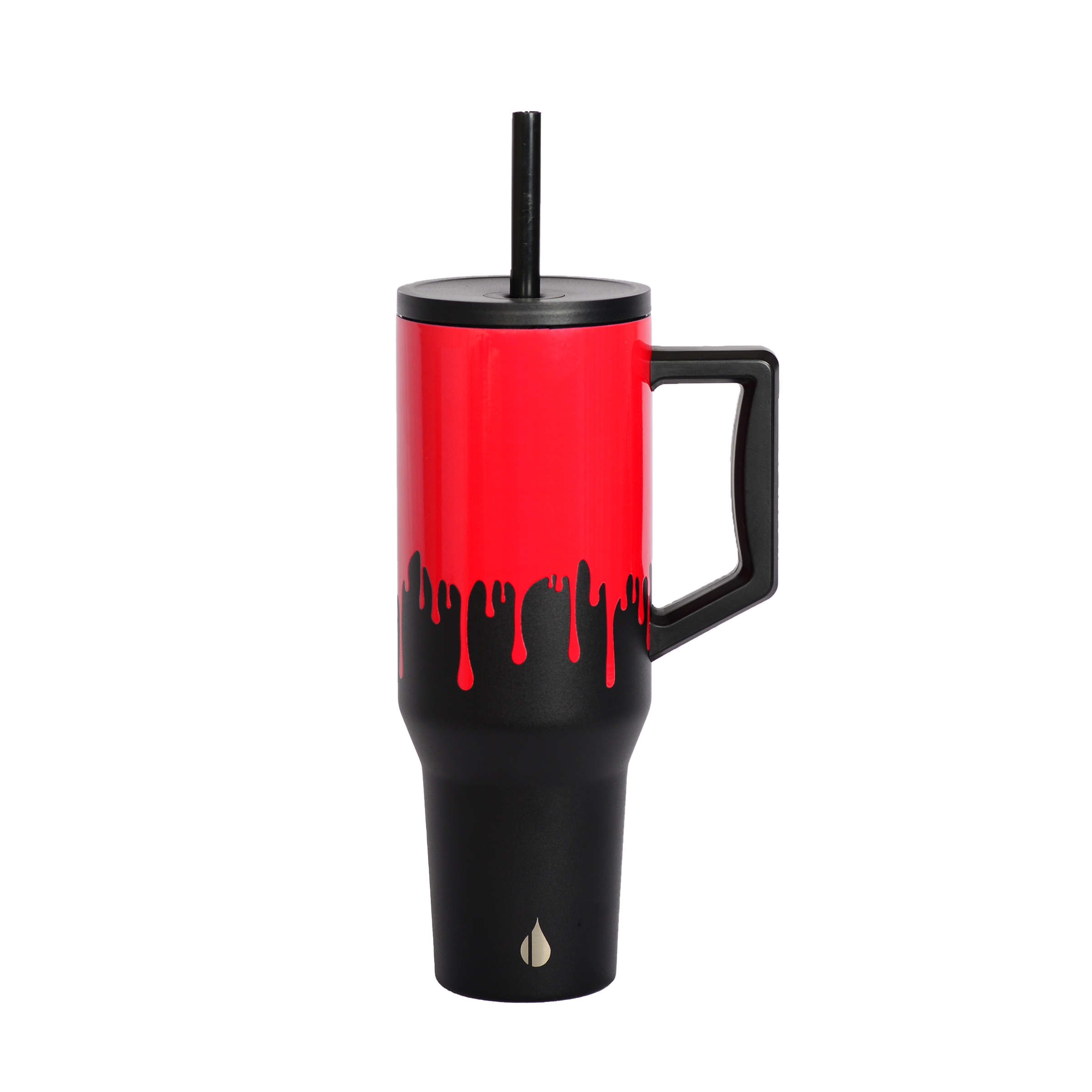 Elemental® Commuter 40oz Stainless Steel Tumbler with Handle and Straw 29