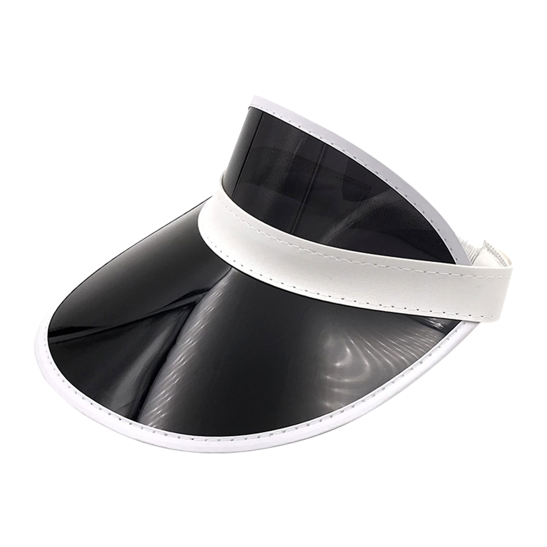 Plastic Clear Sun Visors with UV Protection 13