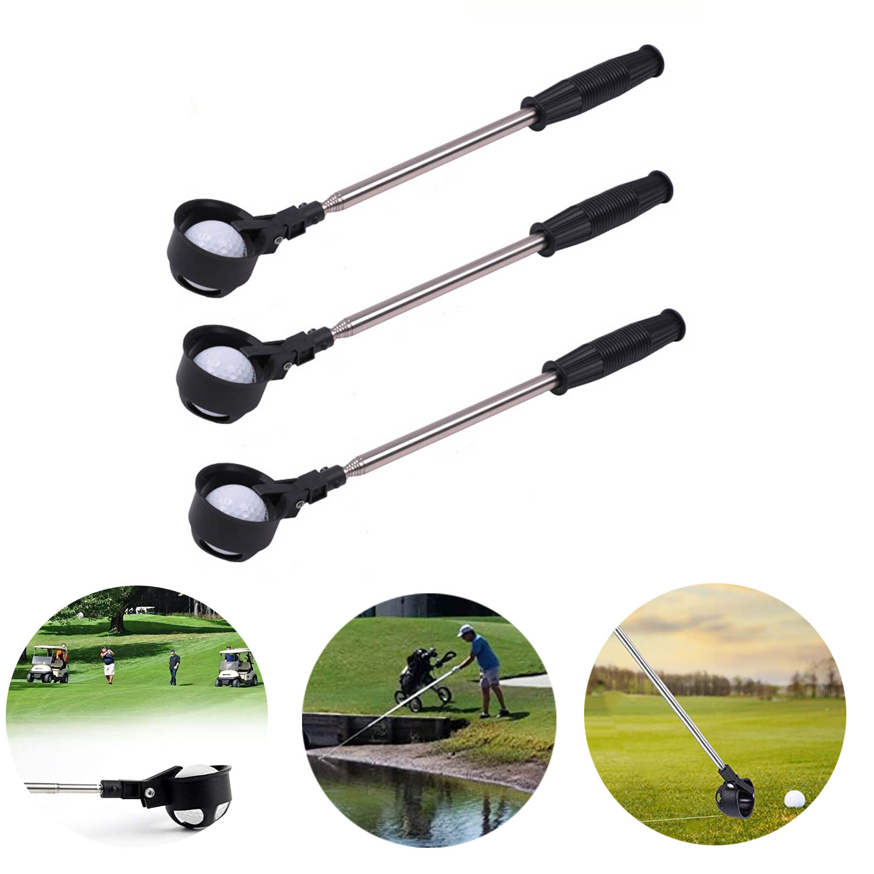 Telescope Stainless Steel Golf Ball Retriever 1