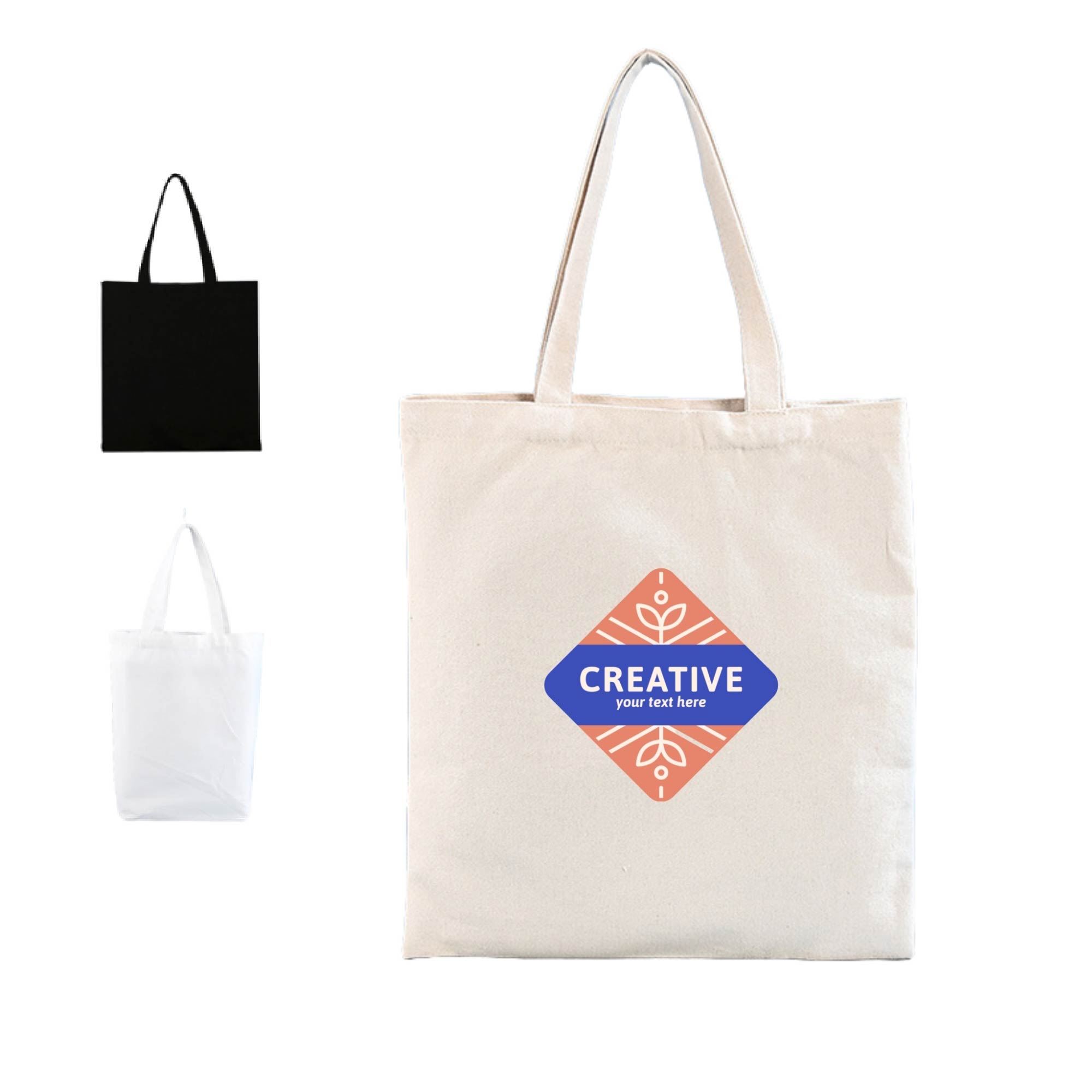 MOQ 10pcs Reusable Shopping Tote, custom tote bag with logo imprint 2