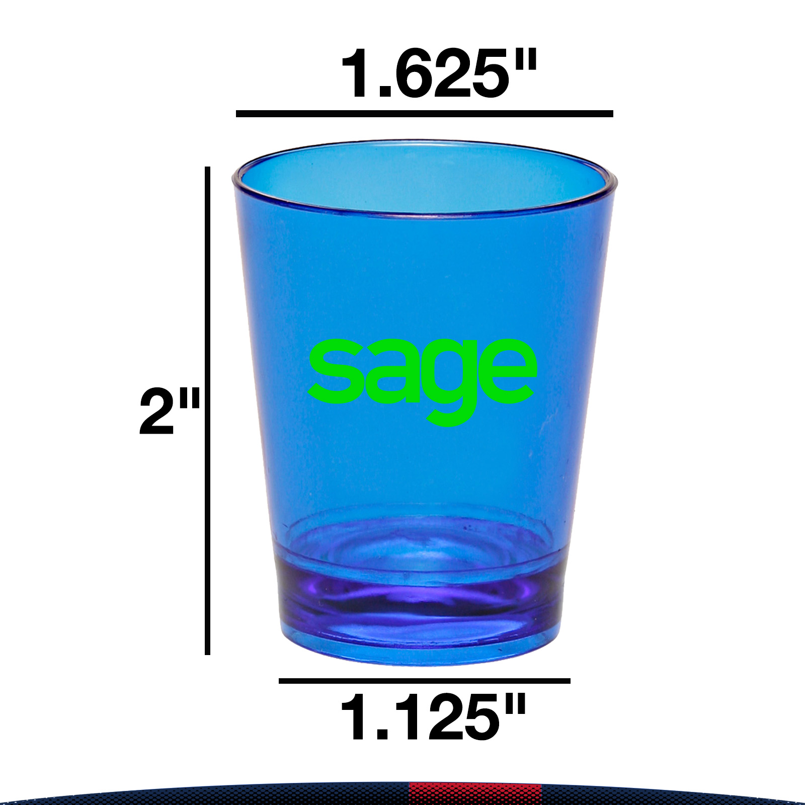 1.5 oz. Translucent Plastic Water Cups 7
