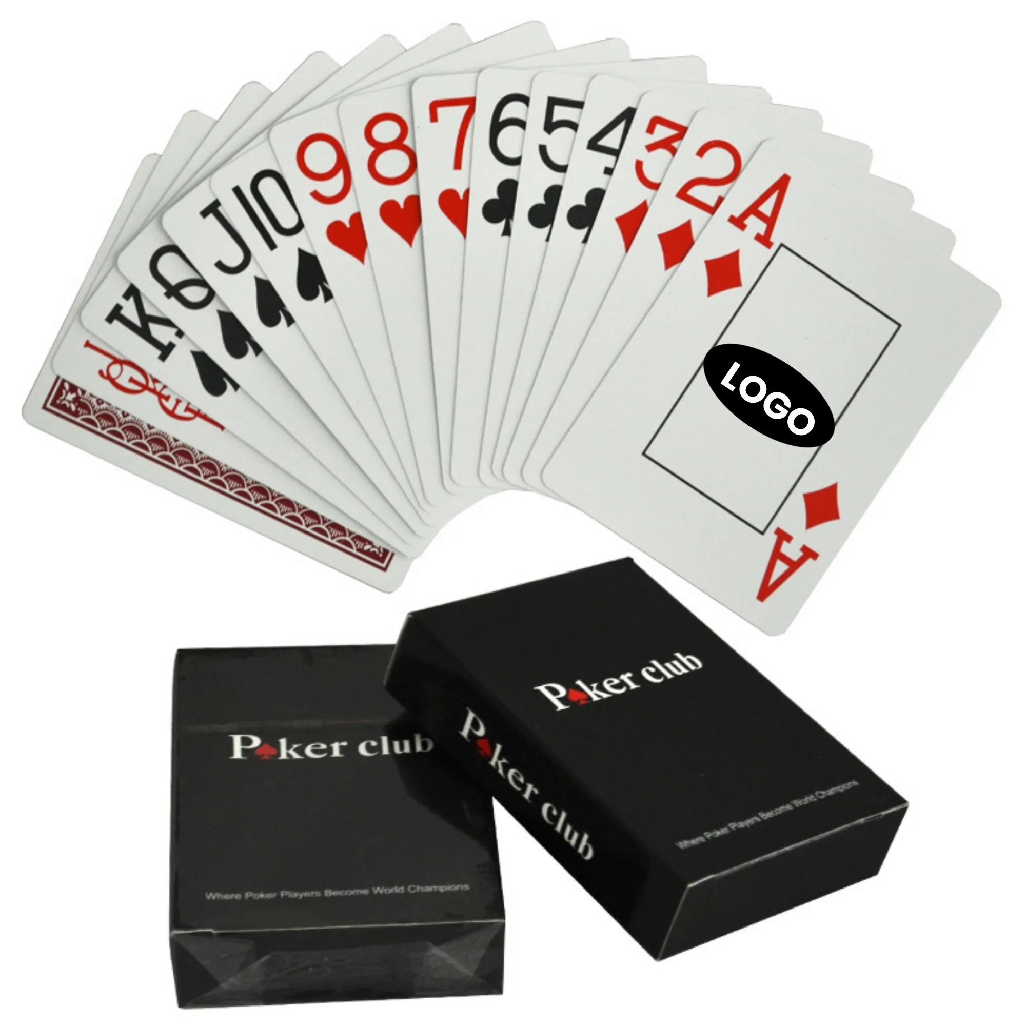 Full Color PVC Poker Playing Cards 2