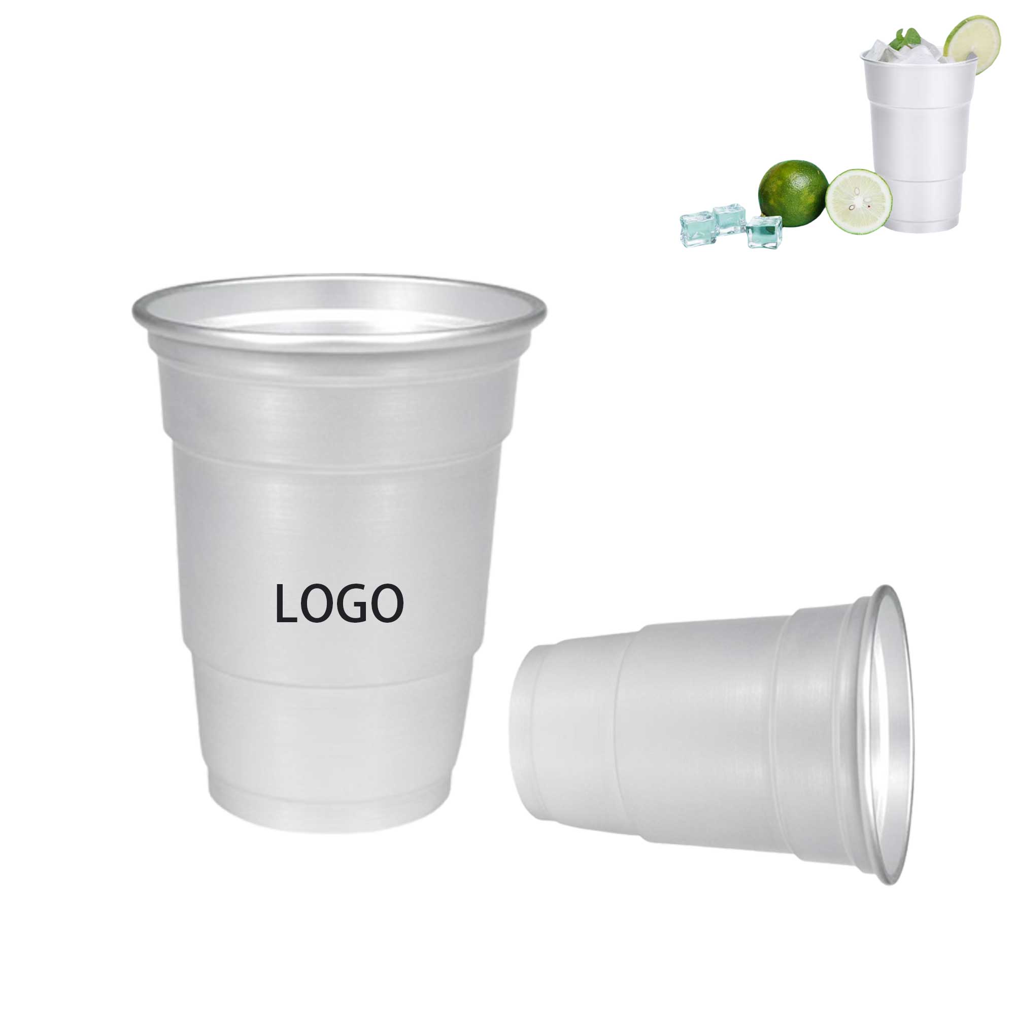 17 oz Aluminum Iced Coffee Cup 3