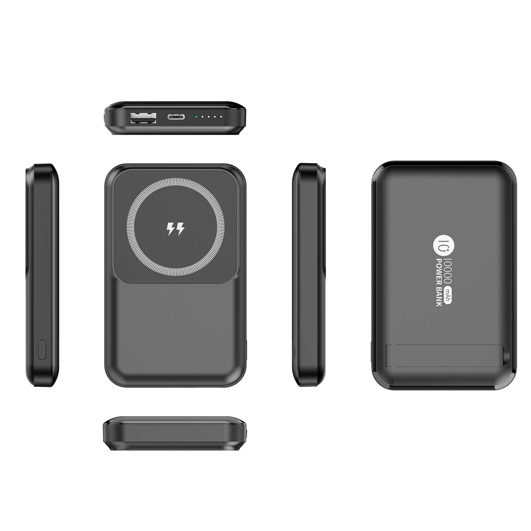 10000mAh Power Bank Wireless charge with Stand 4