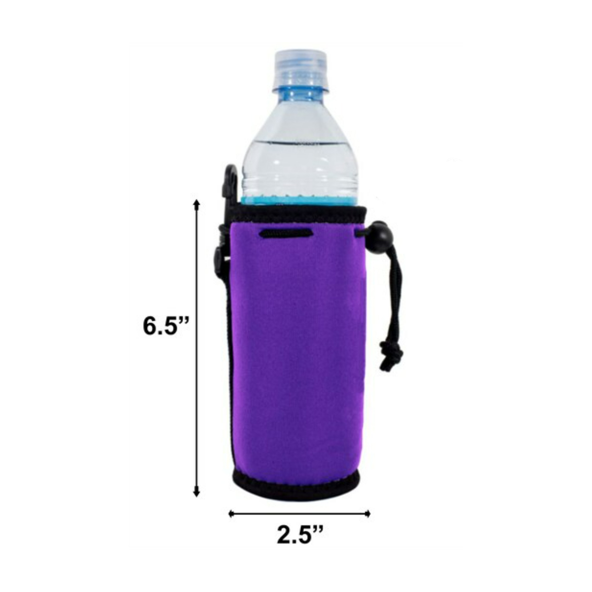 Neoprene Insulated Water Bottle Holder Sleeve with Clip 7