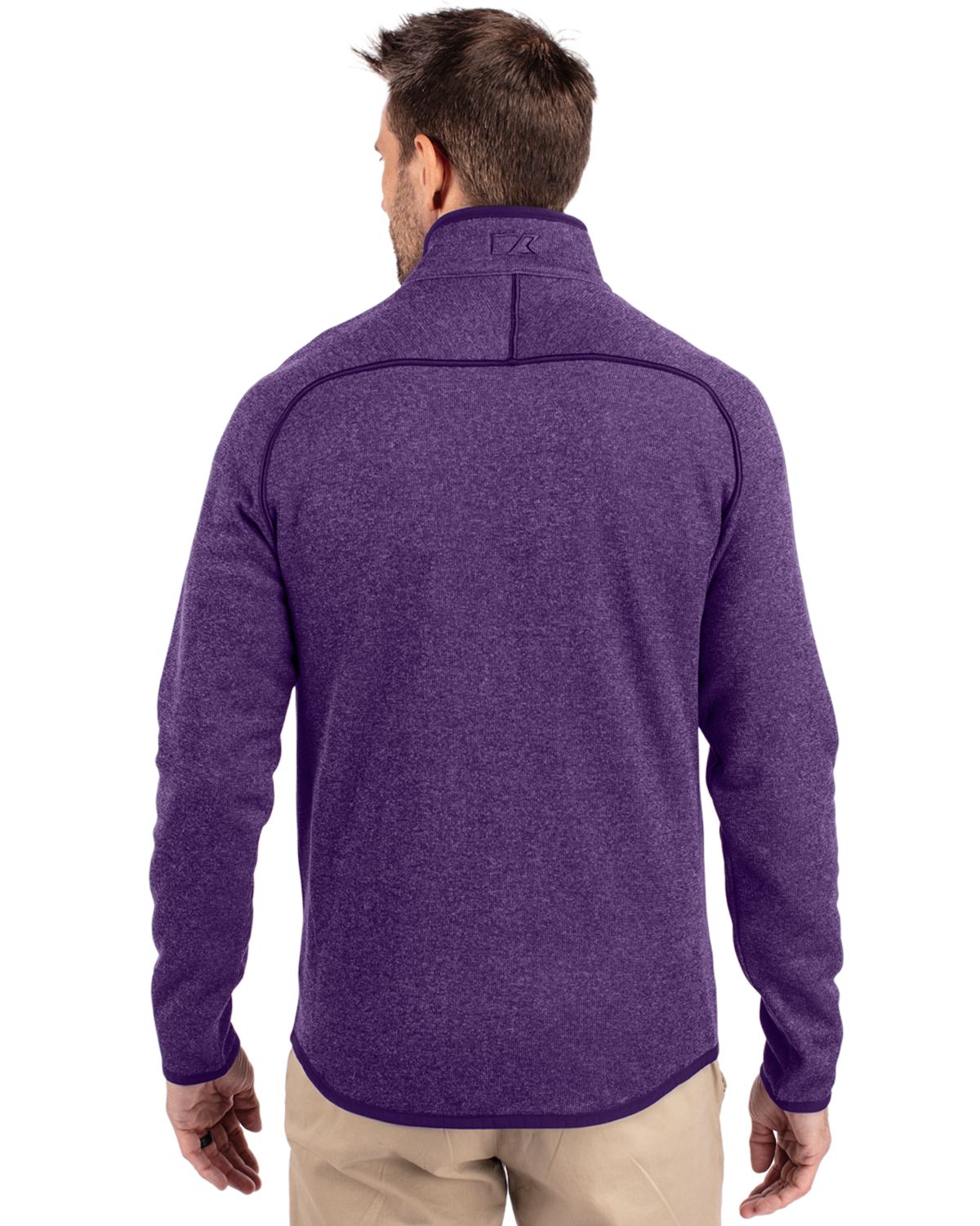 Cutter & Buck Mainsail Sweater-Knit Mens Full Zip Jacket 44
