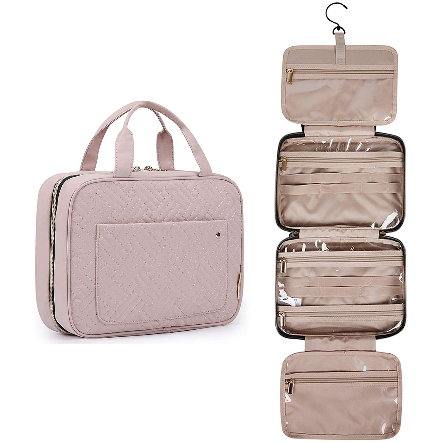 Toiletry Travel Bag With Hanging Hook 1