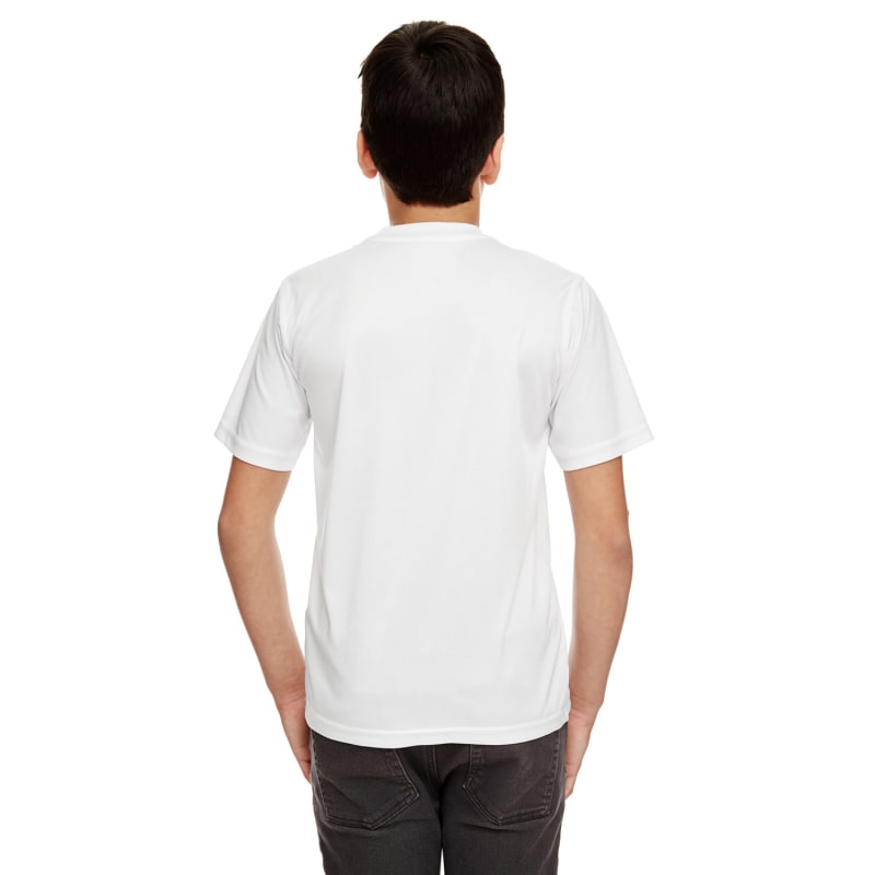UltraClub Youth Cool & Dry Sport Performance Interlock T-Shirt 30