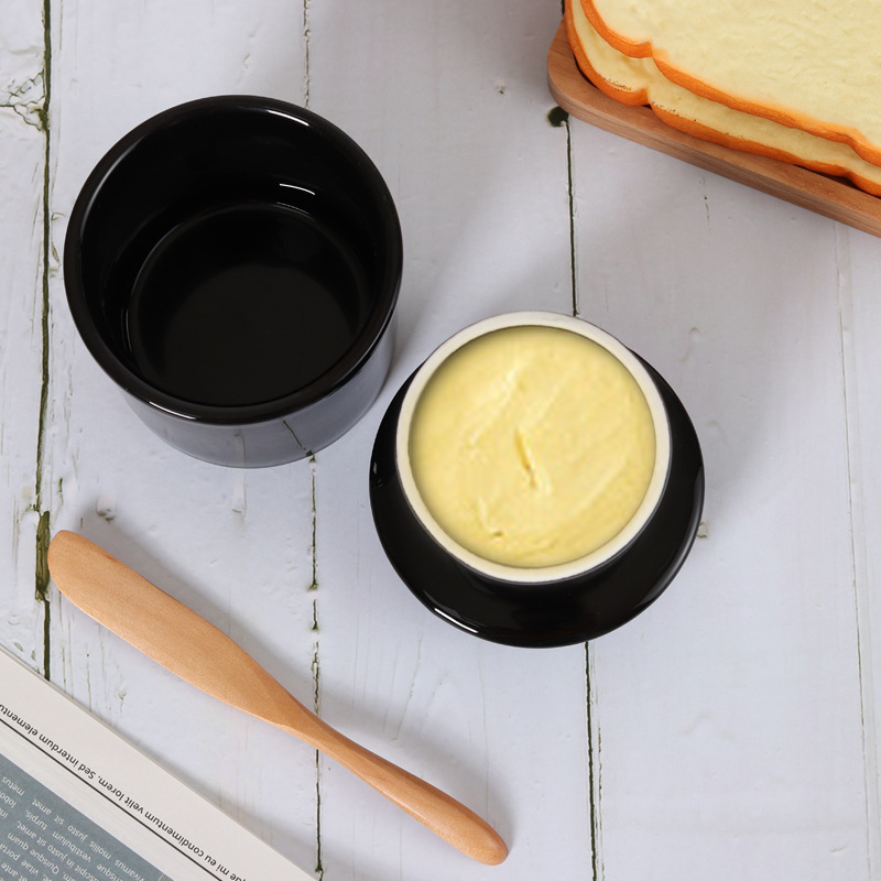 Countertop Ceramic Butter Dish Keeper Butter Bell Crock 5