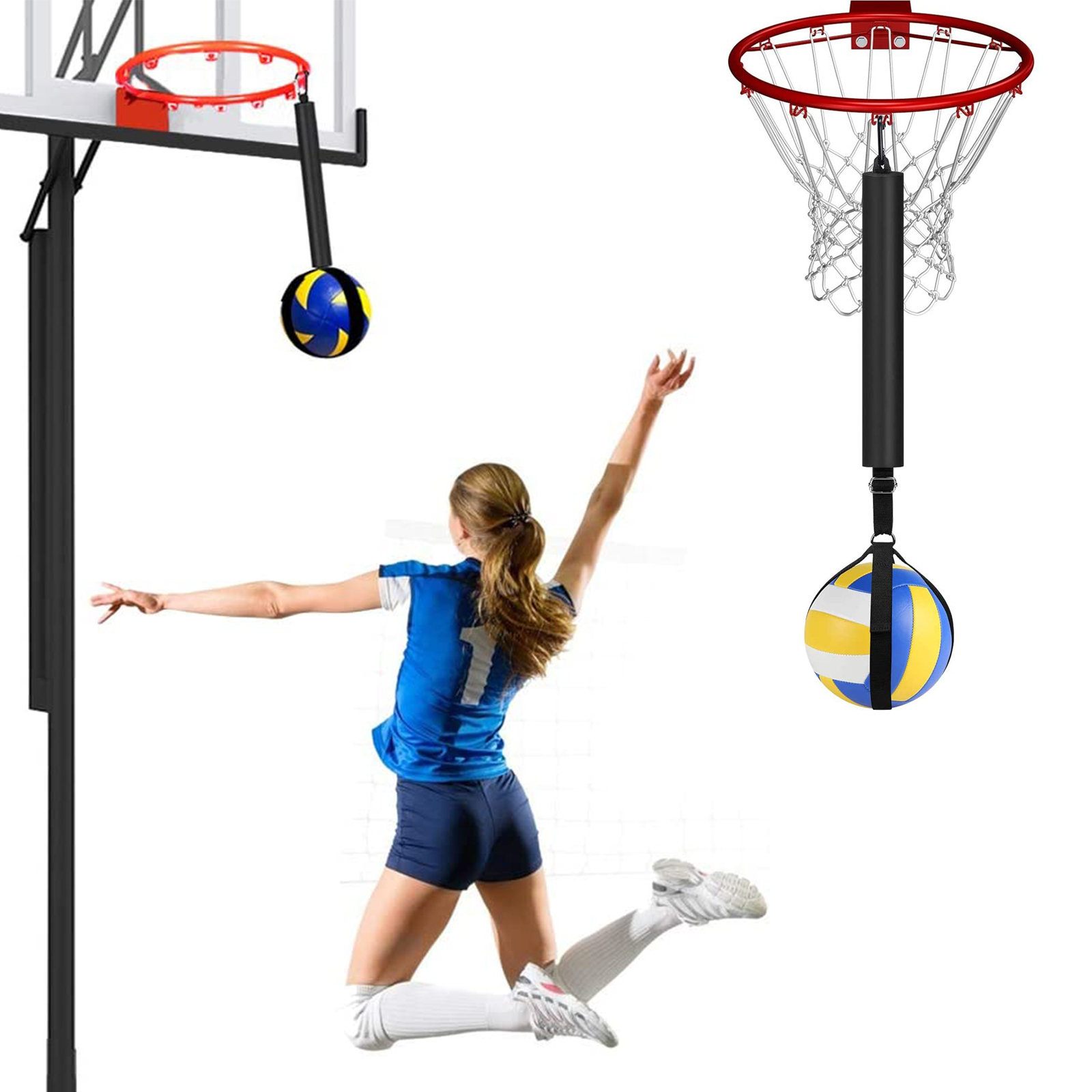 Adjustable Volleyball Training Equipment Aid Set 2