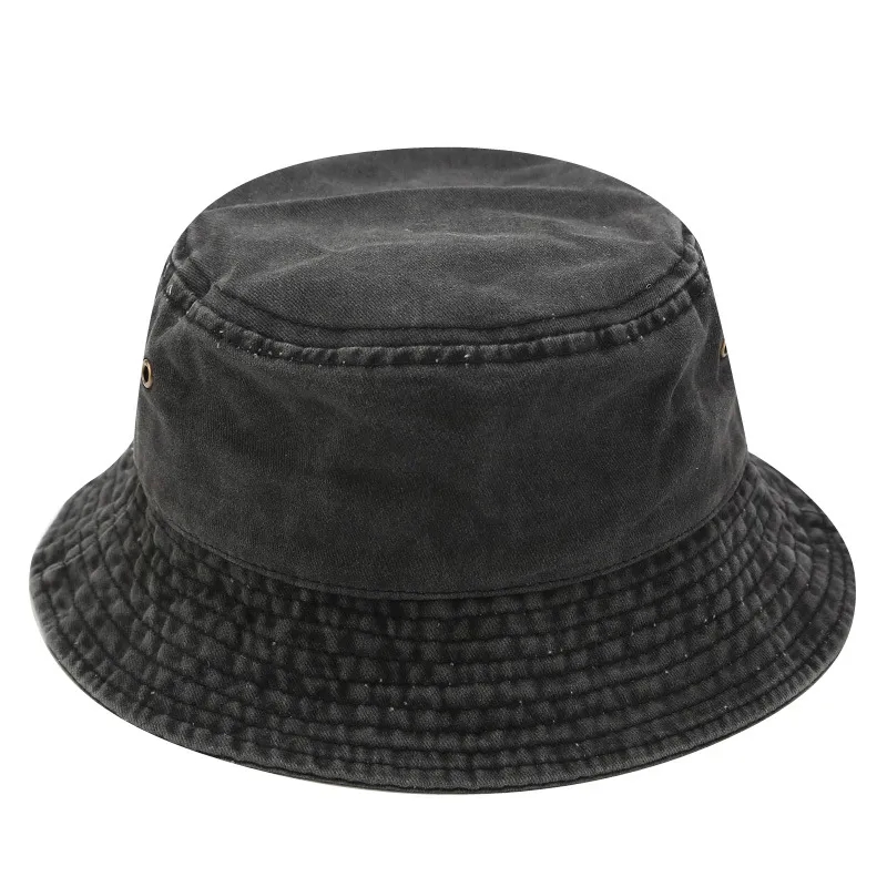 Washed Cotton Bucket Hat MOQ 50 PCS 9