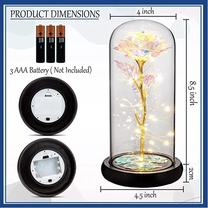 Rose For Women Flower Gifts Colorful Artificial Forever Gala 2