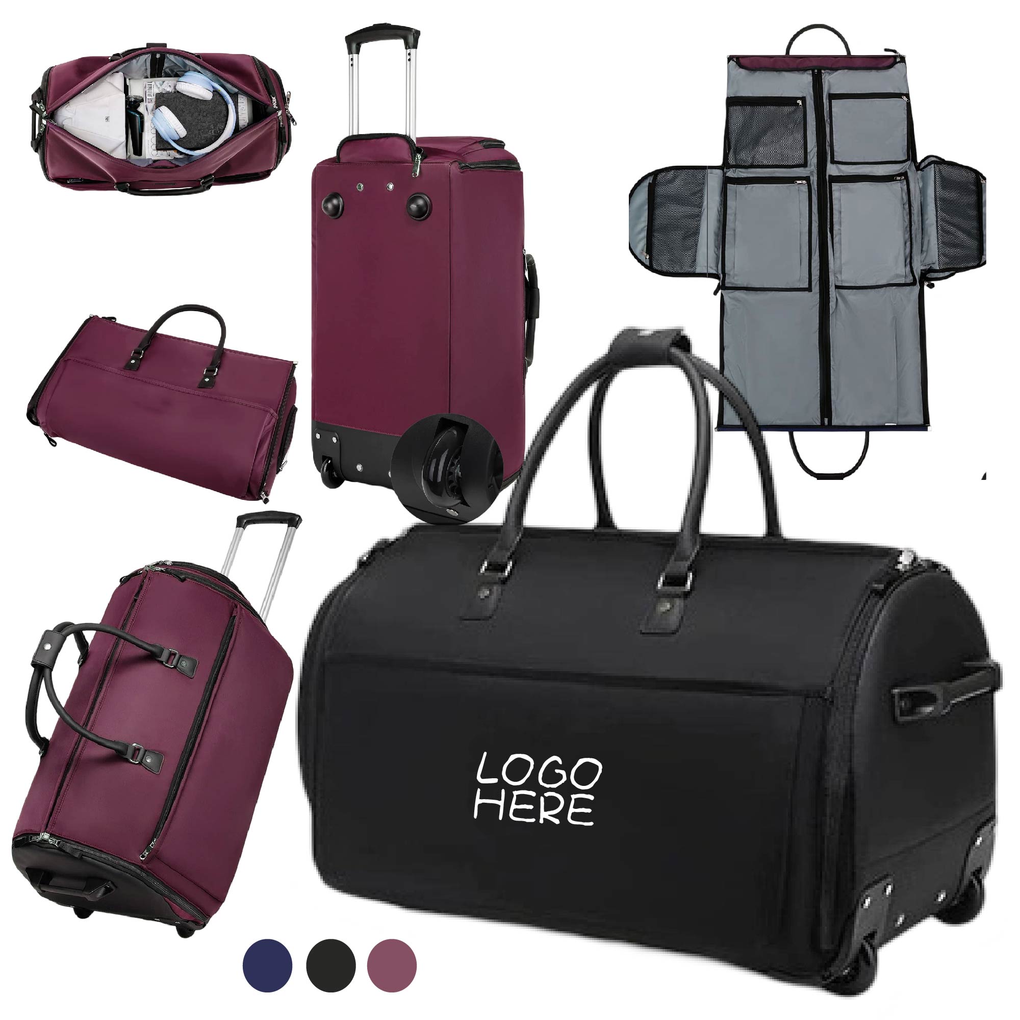 Rolling Garment Bags for Travel 2