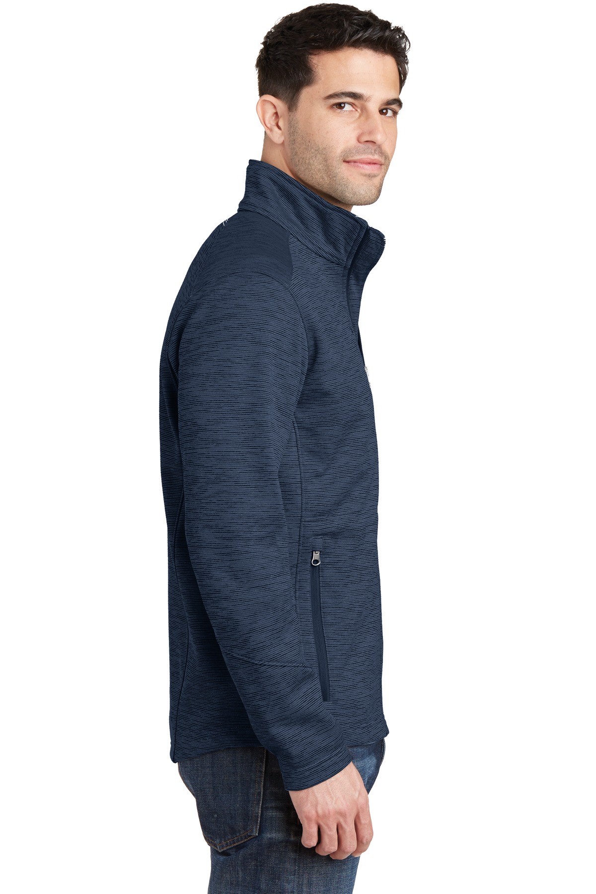 Port Authority Digi Stripe Fleece Jacket. F231 16