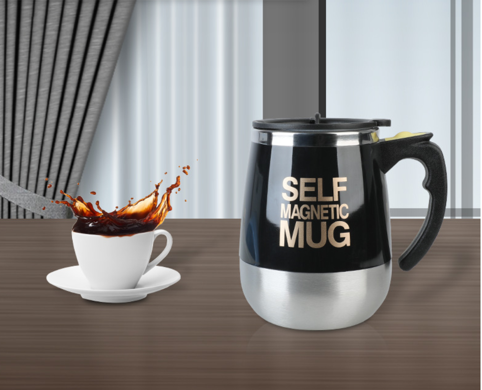 Self Magnetic Stirring Mug 1