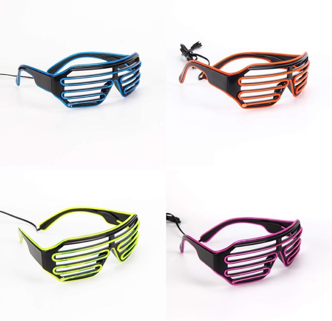 LED Neon Lighting Luminous glasses 5