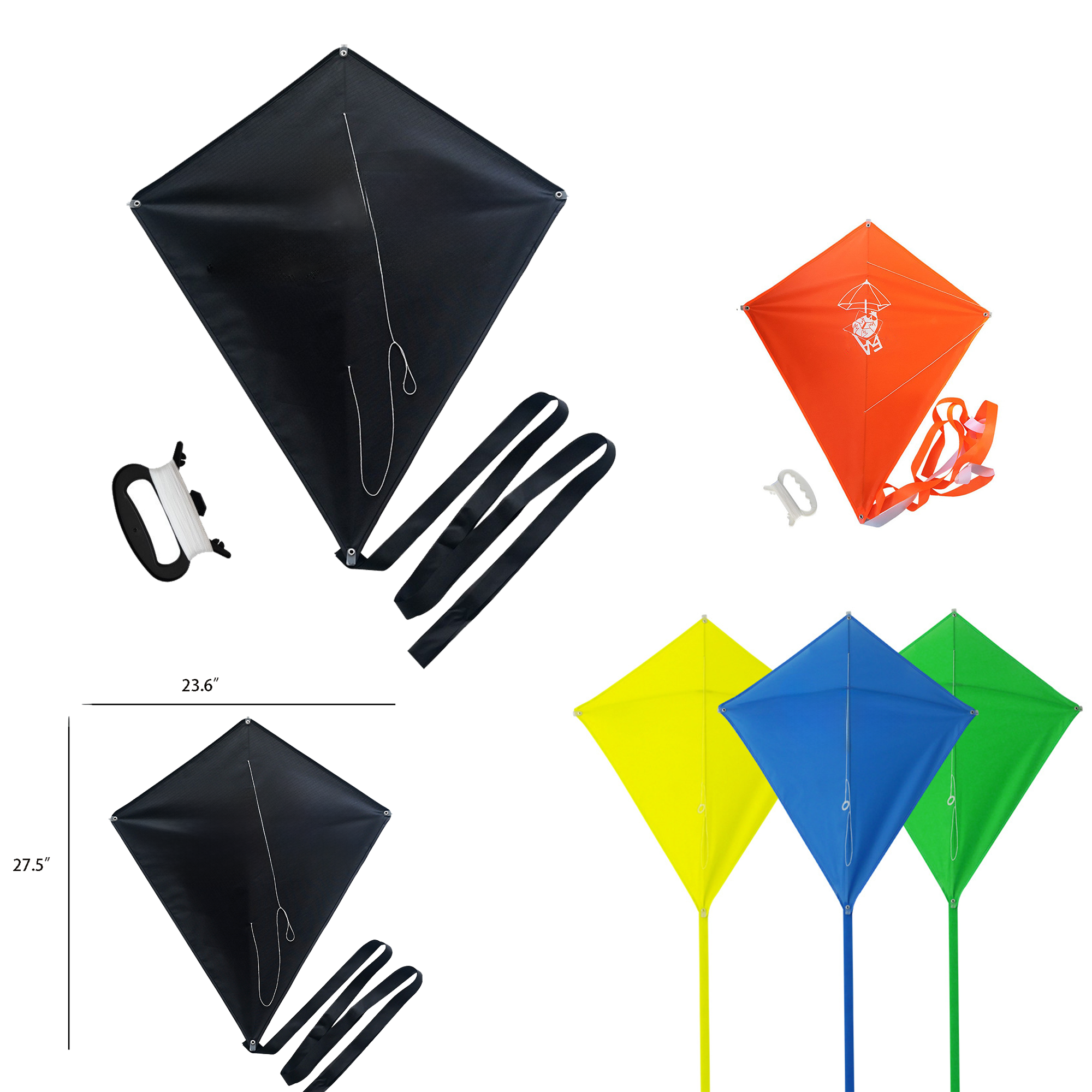 Diamond-Shaped Kites 1