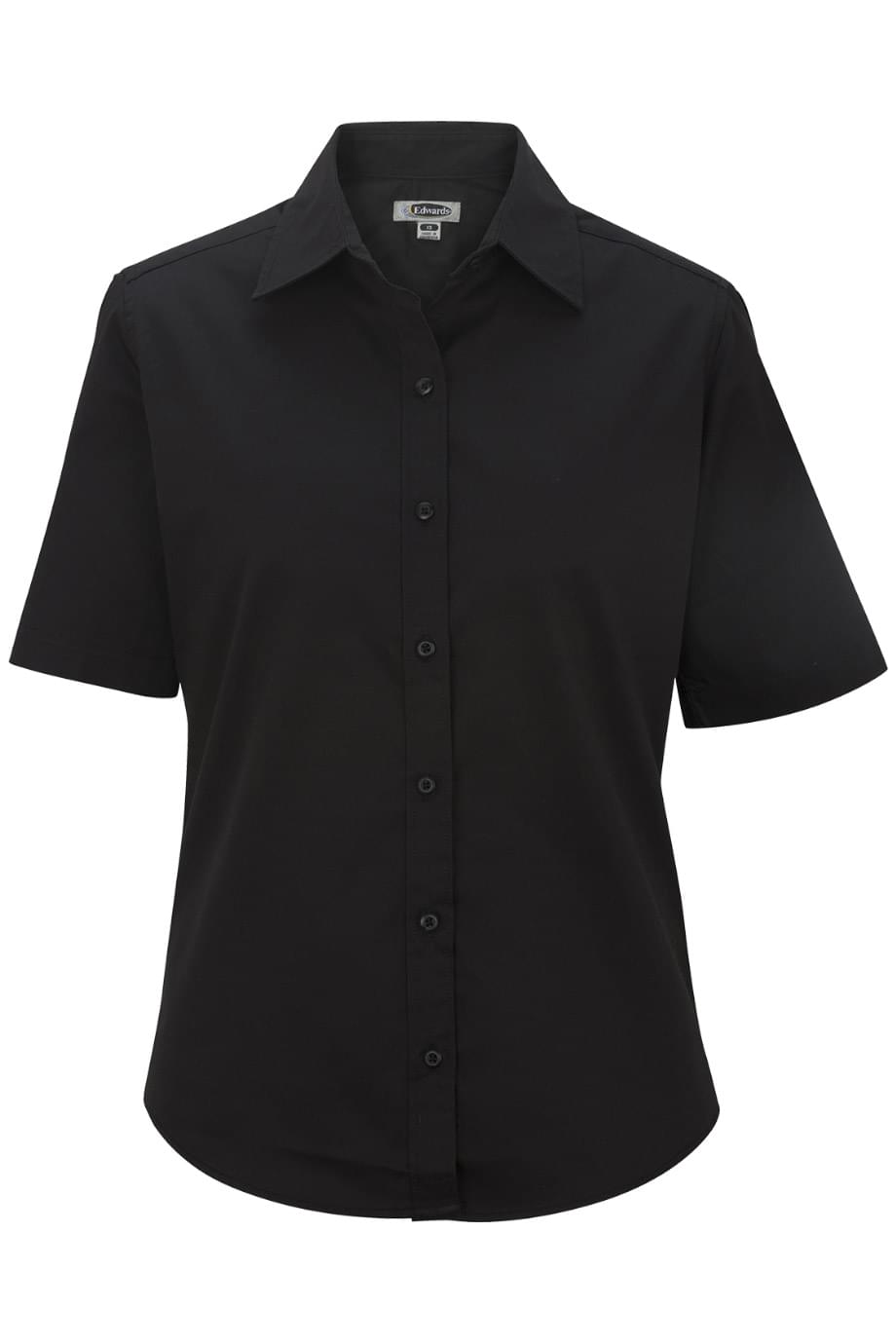 Ladies Cottonplus Short Sleeve Twill Shirt 3