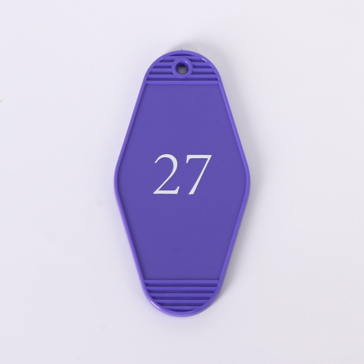 Motel Key Tag W/ Keyring 44