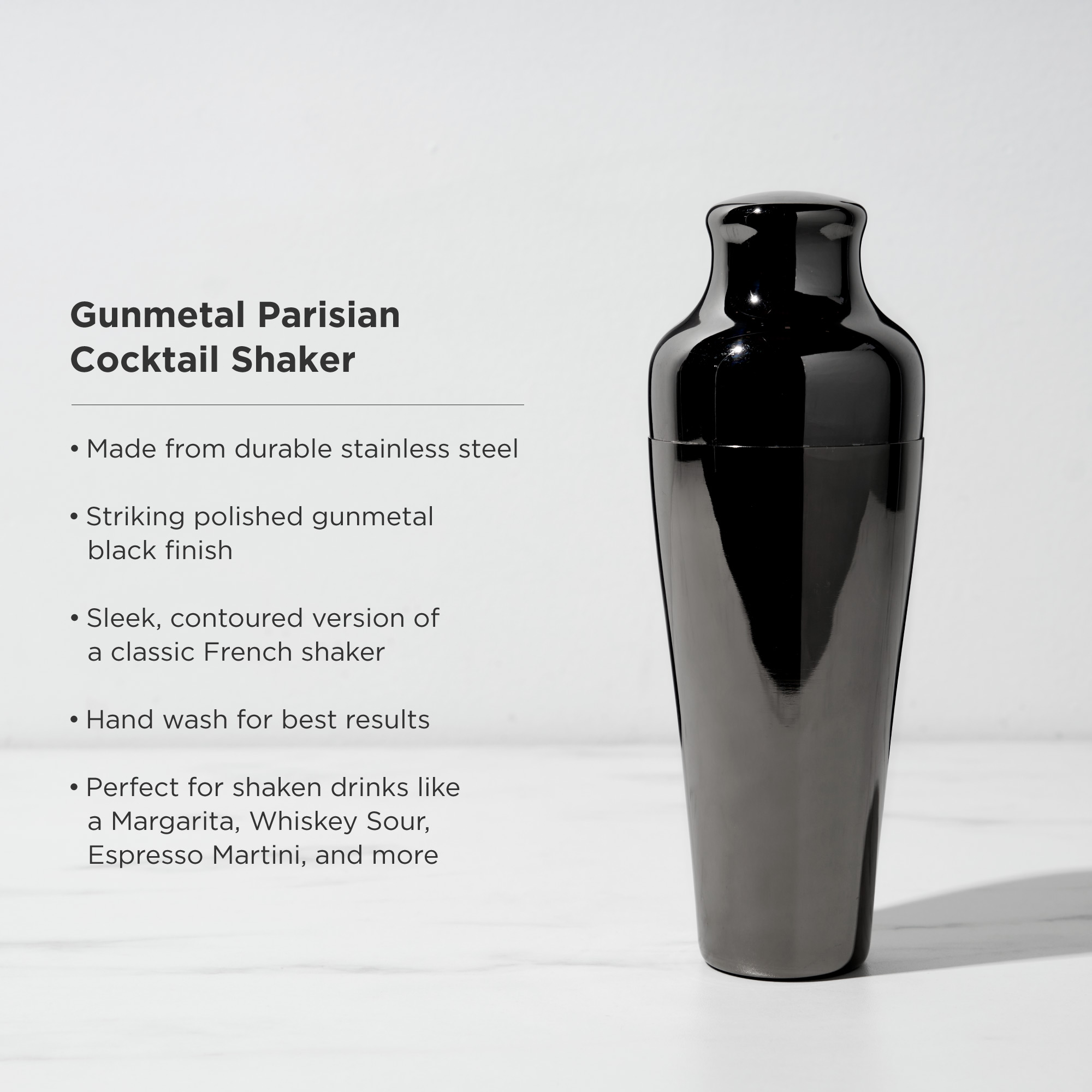 Viski® Parisian Cocktail Shaker 14