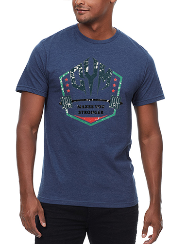 4.5 oz 60% Ringspun Cotton, 40% Recycled Polyester 12