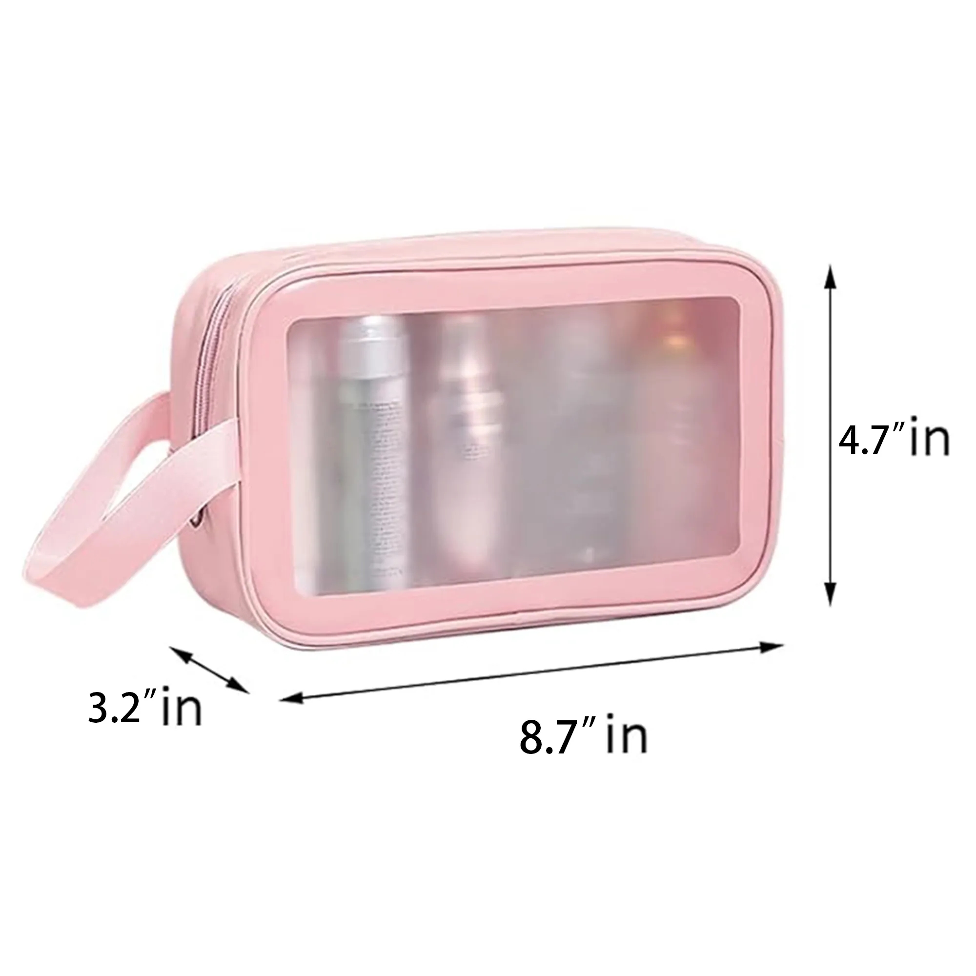 Transparent Shower Cosmetic Tote 4